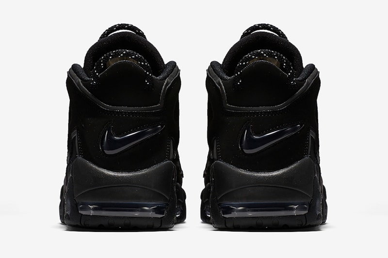 Nike Air More Uptempo 迎來全新「Triple Black」配色