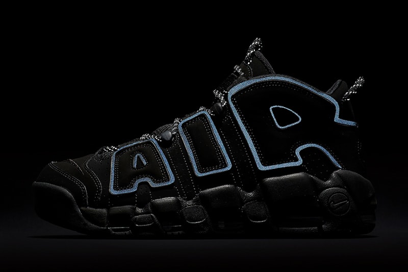 Nike Air More Uptempo 迎來全新「Triple Black」配色