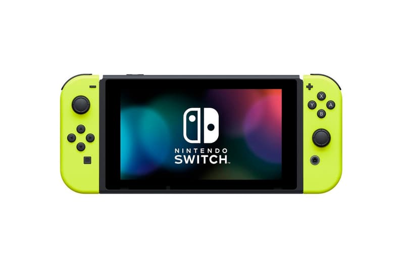 Nintendo Switch Joy-Con Controller Neon Yellow