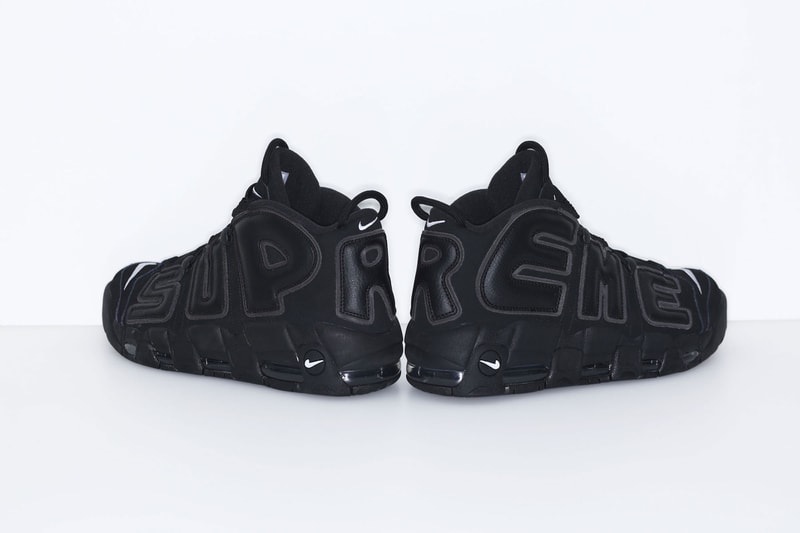 Supreme x Nike Air More Uptempo Official Images & Details
