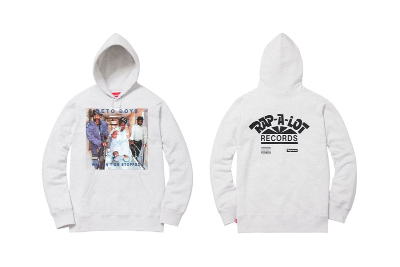 Supreme x Rap-A-Lot Records 2017 春夏聯乘系列