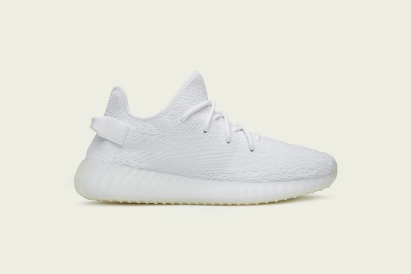 YEEZY BOOST 350 V2 全白配色官方圖片釋出