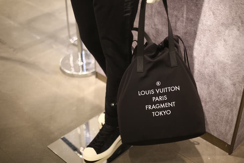 fragment design x Louis Vuitton Pop-Up London Harrods