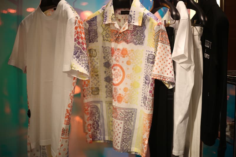 fragment design x Louis Vuitton Pop-Up London Harrods