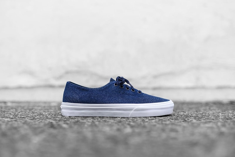 Vans 打造丹寧布一體成形 Authentic