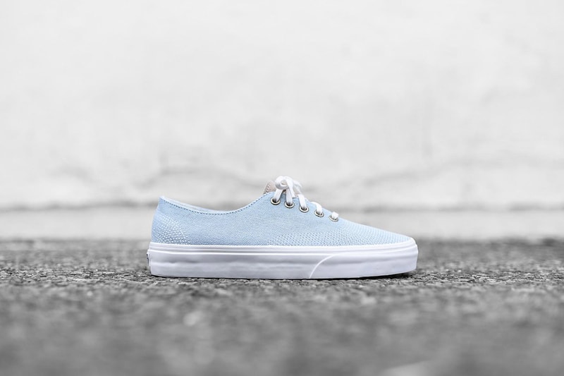 Vans 打造丹寧布一體成形 Authentic