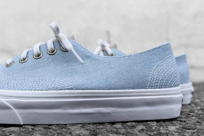 Vans 打造丹寧布一體成形 Authentic