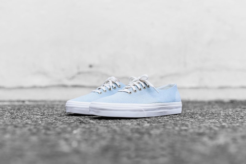 Vans 打造丹寧布一體成形 Authentic