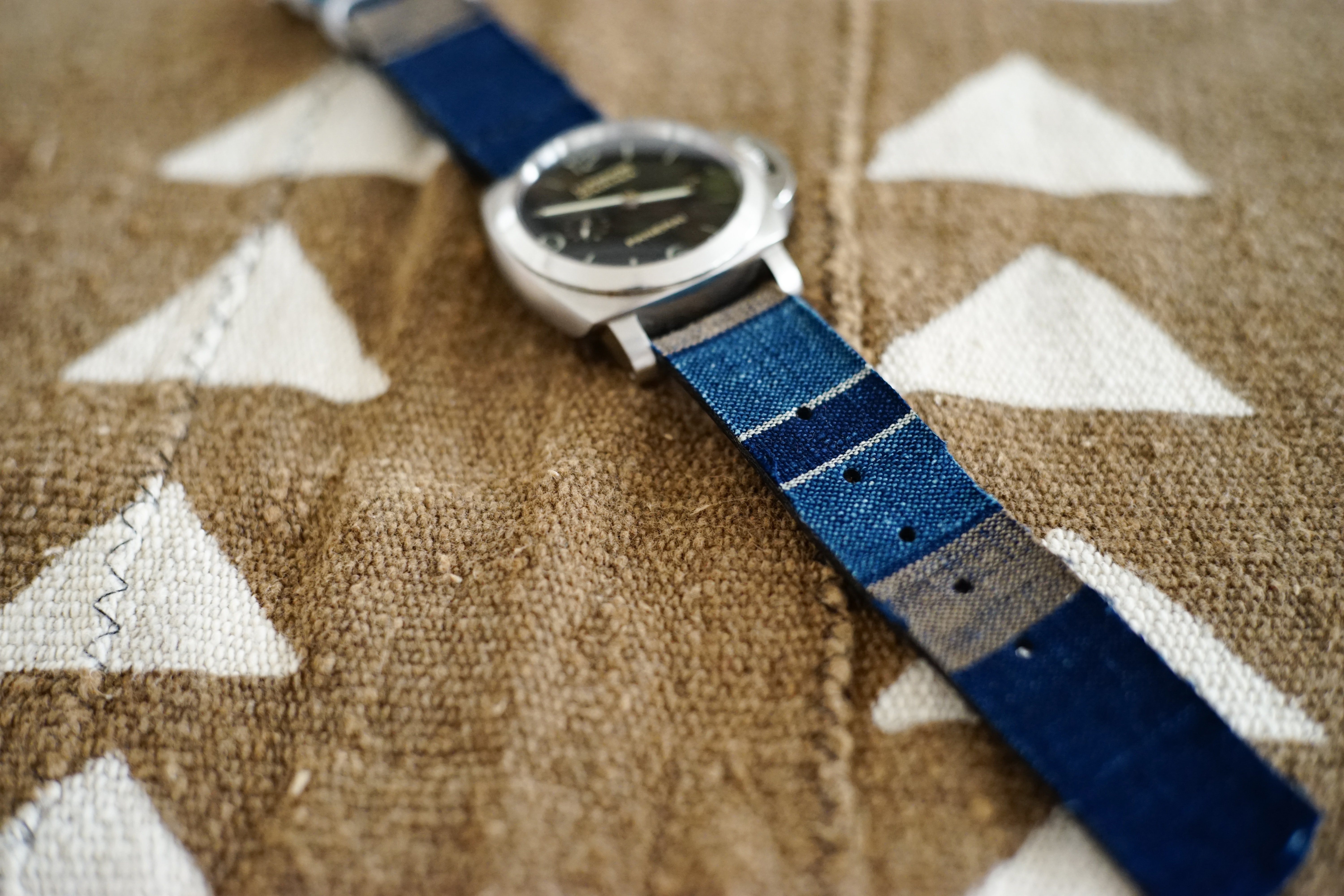 Simple Union 推出日本古布錶帶定製