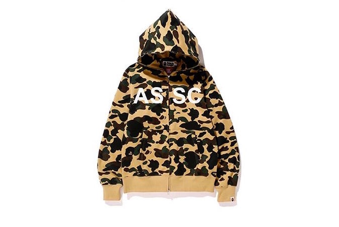 A Bathing Ape x Anti Social Social Club 聯名系列首款單品曝光