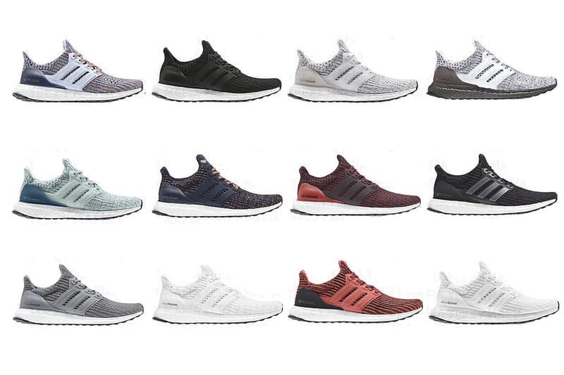 搶先預覽 adidas UltraBOOST 4.0 2018 全新配色系列
