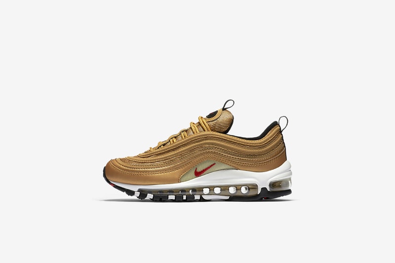金色列車－Nike Air Max 97「Metallic Gold」香港區發售情報