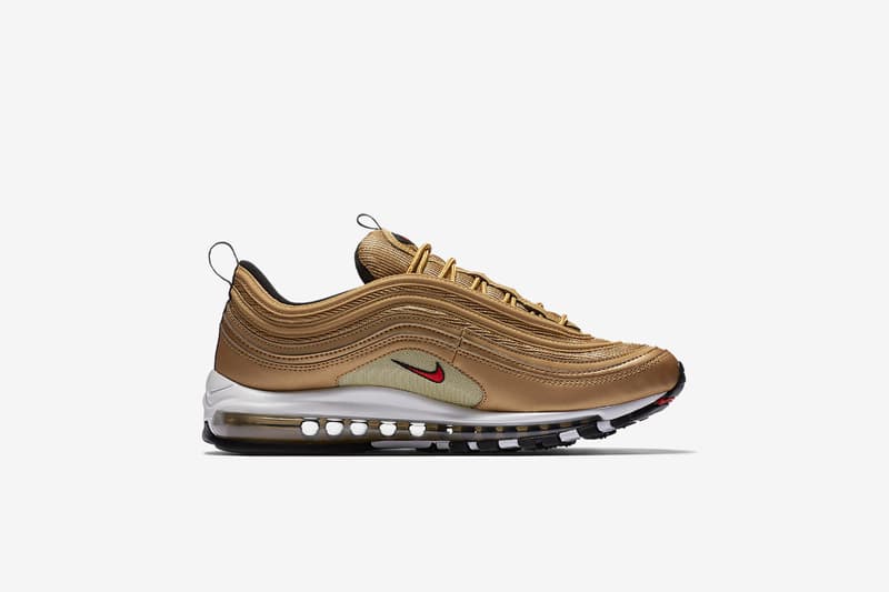 金色列車－Nike Air Max 97「Metallic Gold」香港區發售情報