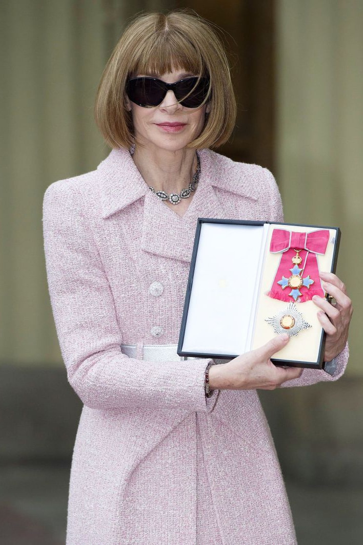 時裝業最高殊榮 – 《Vogue》總編輯 Anna Wintour 獲英國女王封爵
