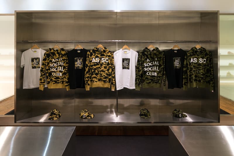 Anti Social Social Club x BAPE Collection NYC Launch