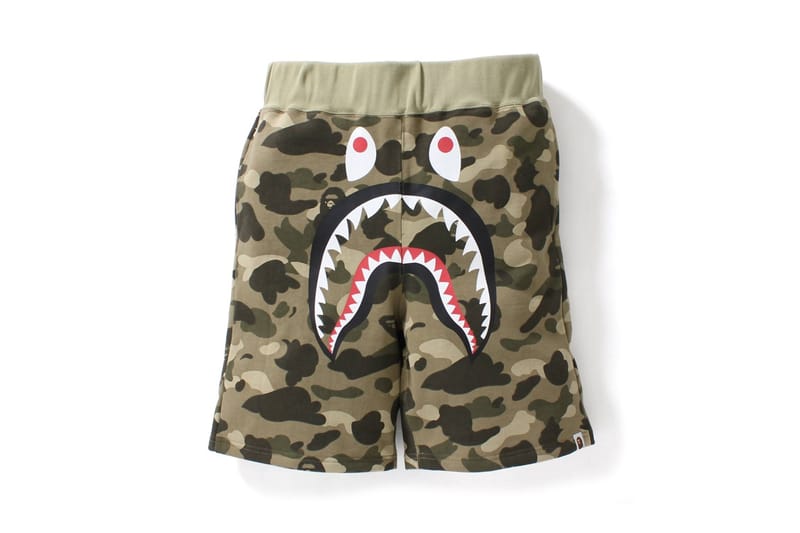 BAPE 2017 春夏 Camo Shark 運動短褲系列
