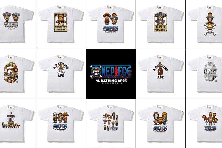 A BATHING APE® x ONE PIECE 聯乘系列