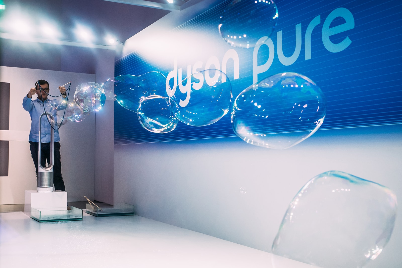 Dyson Pure 最新空气清新风扇系列发布会现场