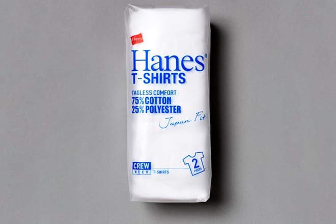 日本體型量身打造！Hanes「Japan Fit BLUE PACK」