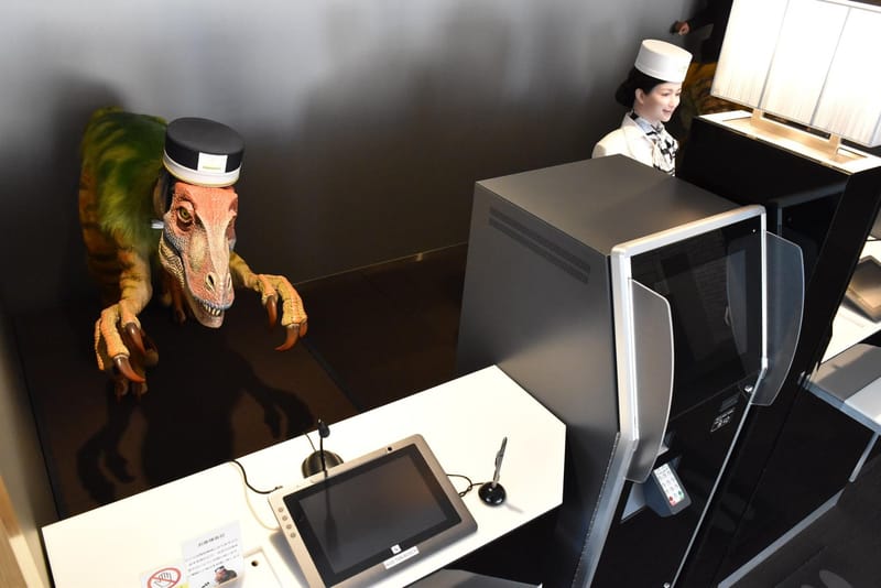 機械人接待！日本「変なホテル」酒店或將登陸台灣