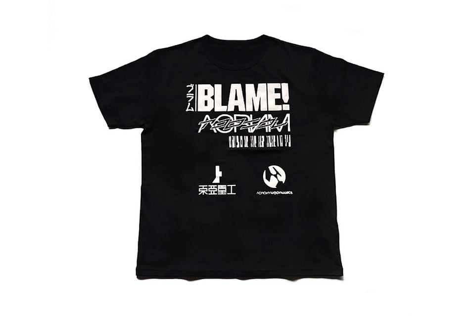 Acronym 為日本漫畫 Blame 打造全新聯名t Shirt 系列 Hypebeast