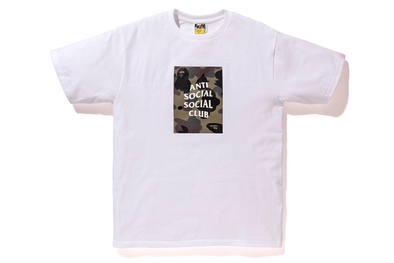 A Bathing Ape x Anti Social Social Club 聯乘系列單品