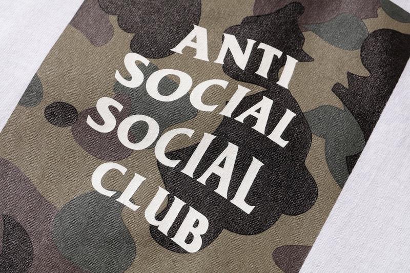 A Bathing Ape x Anti Social Social Club 聯乘系列單品