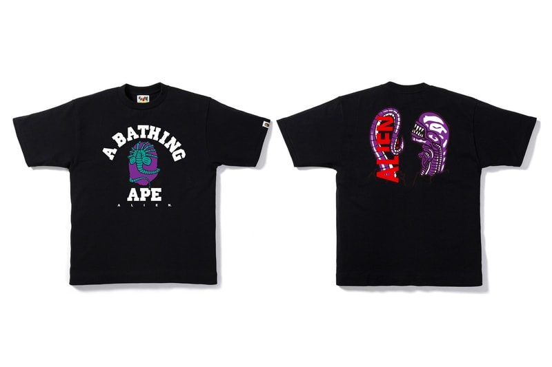 猿形畢露－A BATHING APE® x ALIEN 聯乘系列商品釋出