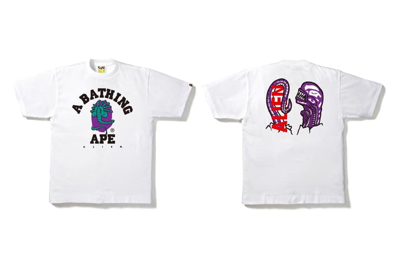 猿形畢露－A BATHING APE® x ALIEN 聯乘系列商品釋出