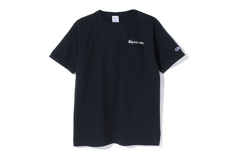 Stüssy & Champion Spring 2017 Pocket Tees Tokyo Osaka