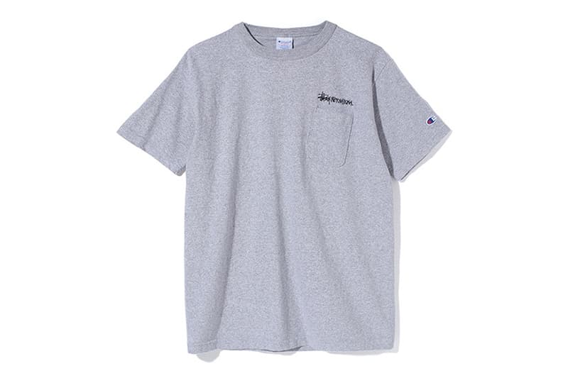 Stüssy & Champion Spring 2017 Pocket Tees Tokyo Osaka