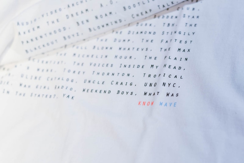 Moran Bondaroff x Supreme presents Knowledge Wave Tokyo