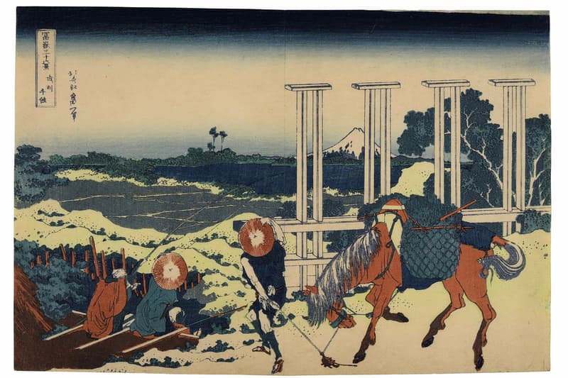 香港 Sotheby's 將拍賣浮世繪《冨嶽三十六景.神奈川沖浪裏》初版