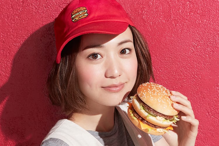 大島優子着用－日本 McDonald's 聯乘 BEAMS DESIGN 商品