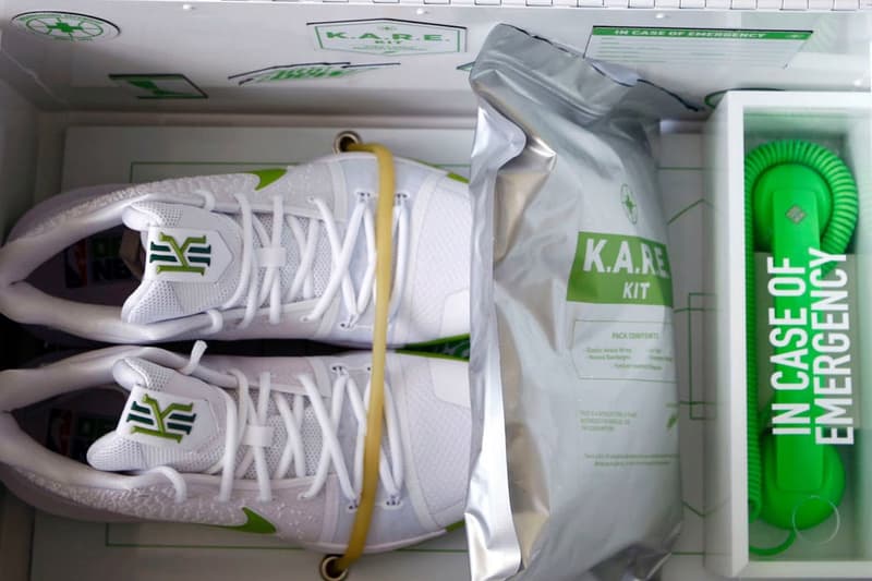 Mountain Dew x Nike Kyire 3 "K.A.R.E." Package