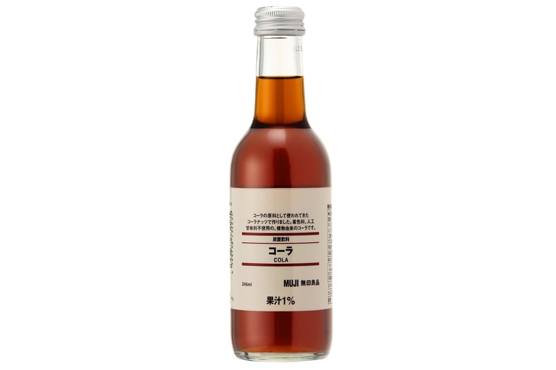 無印良品推出自家碳酸飲料可樂