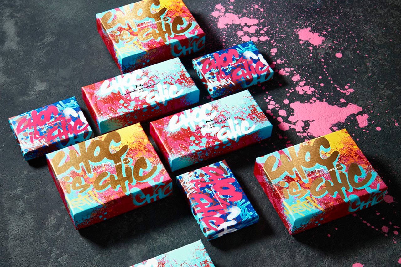 法國街頭藝術家 Nasty x La Maison du Chocolat 推出特別版朱古力禮盒