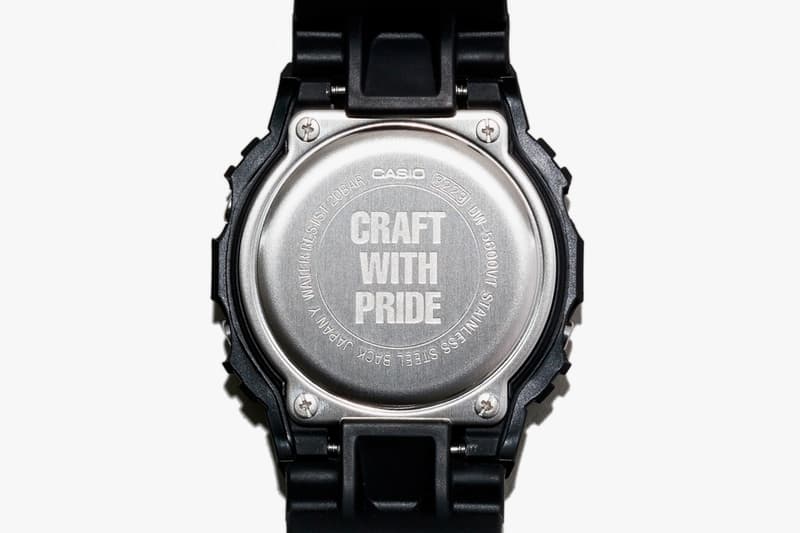NEIGHBORHOOD x G-SHOCK DW-5600 Launch