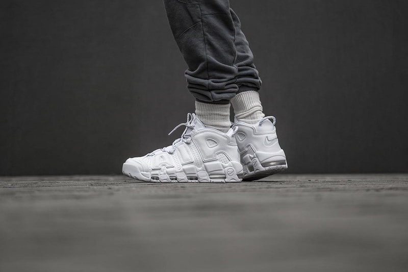 Nike Air More Uptempo「Triple White」配色 HBX 正式上架