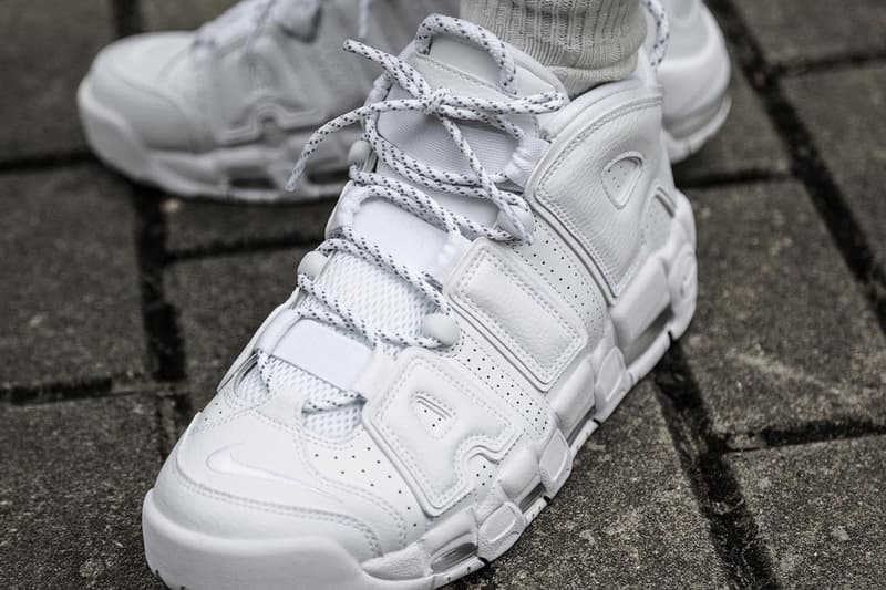 Nike Air More Uptempo「Triple White」配色 HBX 正式上架