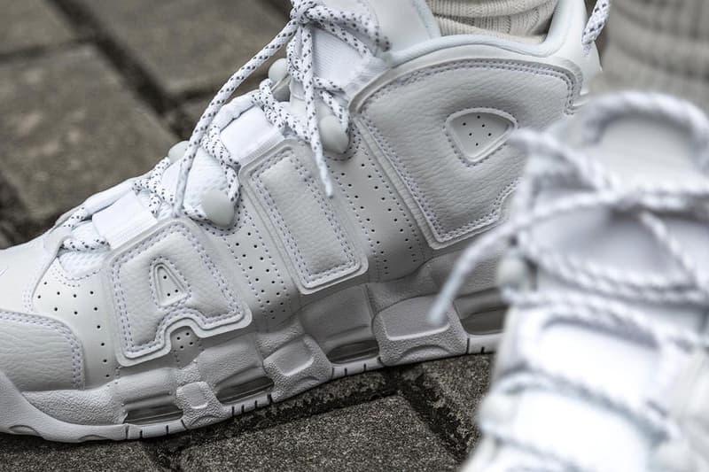 Nike Air More Uptempo「Triple White」配色 HBX 正式上架