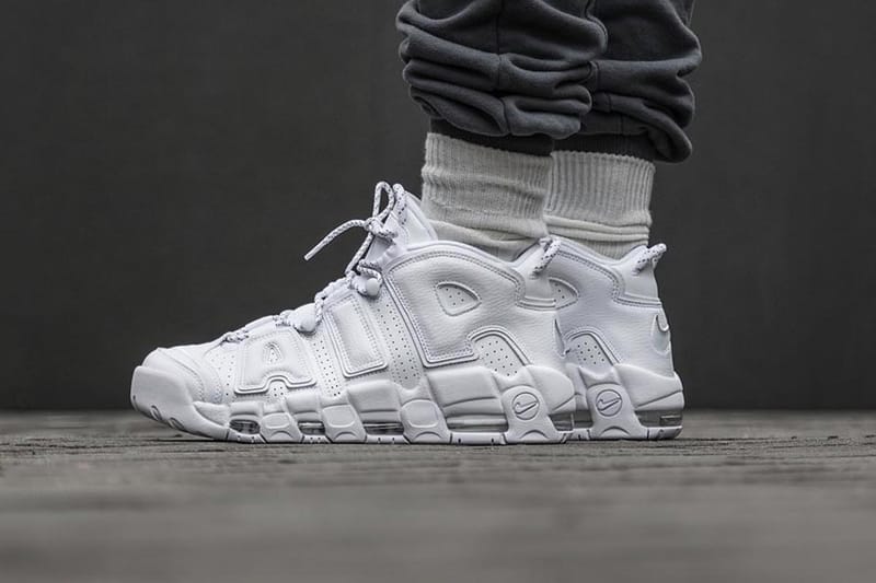 Nike Air More Uptempo「Triple White」配色 HBX 正式上架