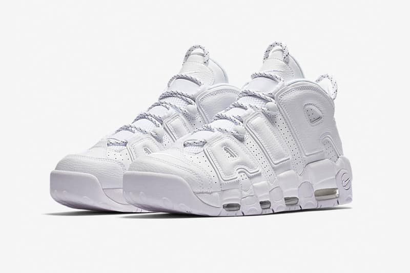 Nike Air Uptempo 系列推出「White to White」配色