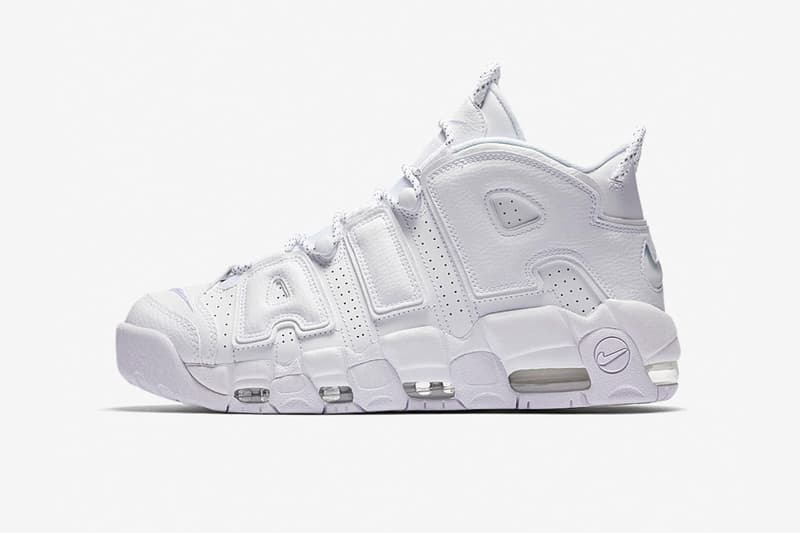 Nike Air Uptempo 系列推出「White to White」配色