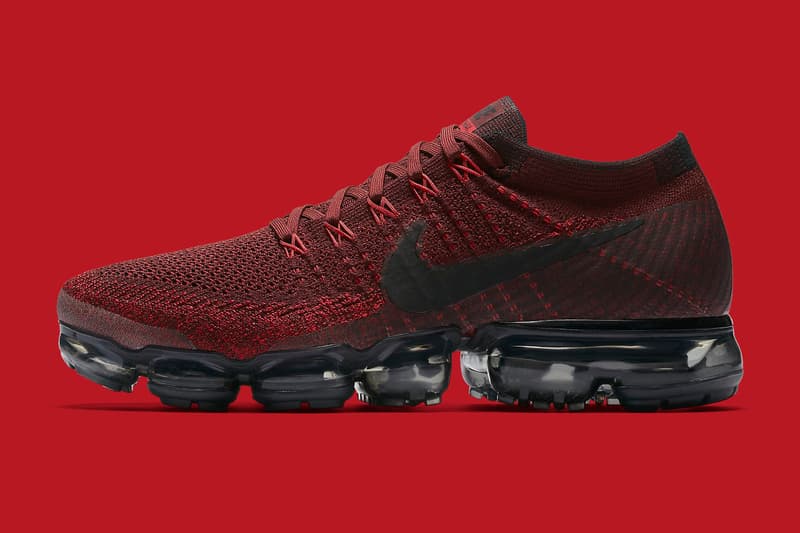 Nike Air VaporMax 將推出全新配色「Dark Team Red」