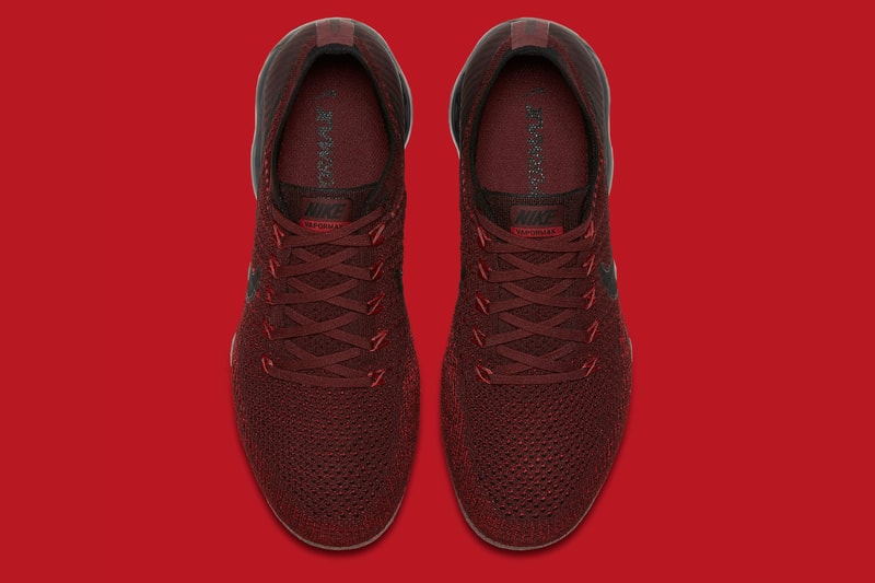 Nike Air VaporMax 將推出全新配色「Dark Team Red」
