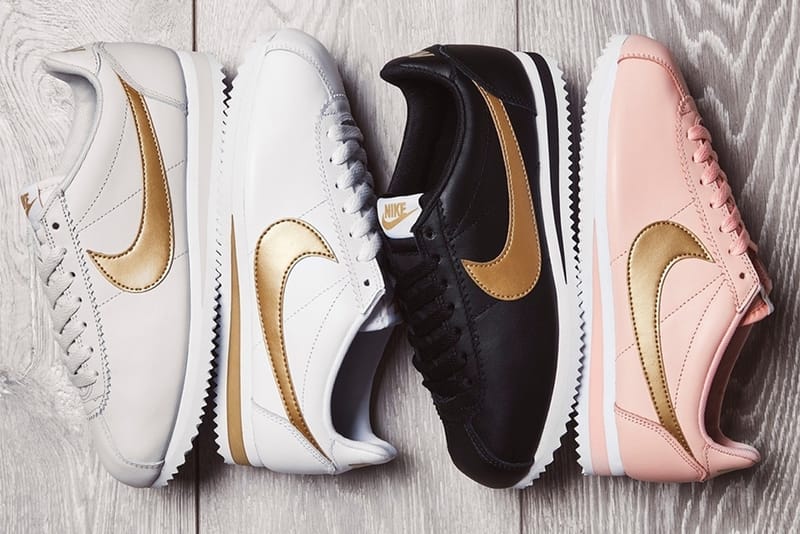 nike cortez glitter