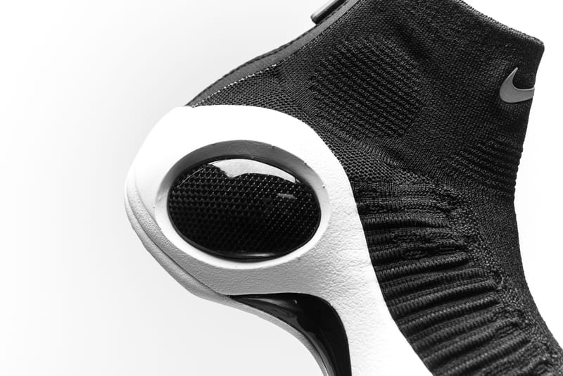 nike flight bonafide black and white