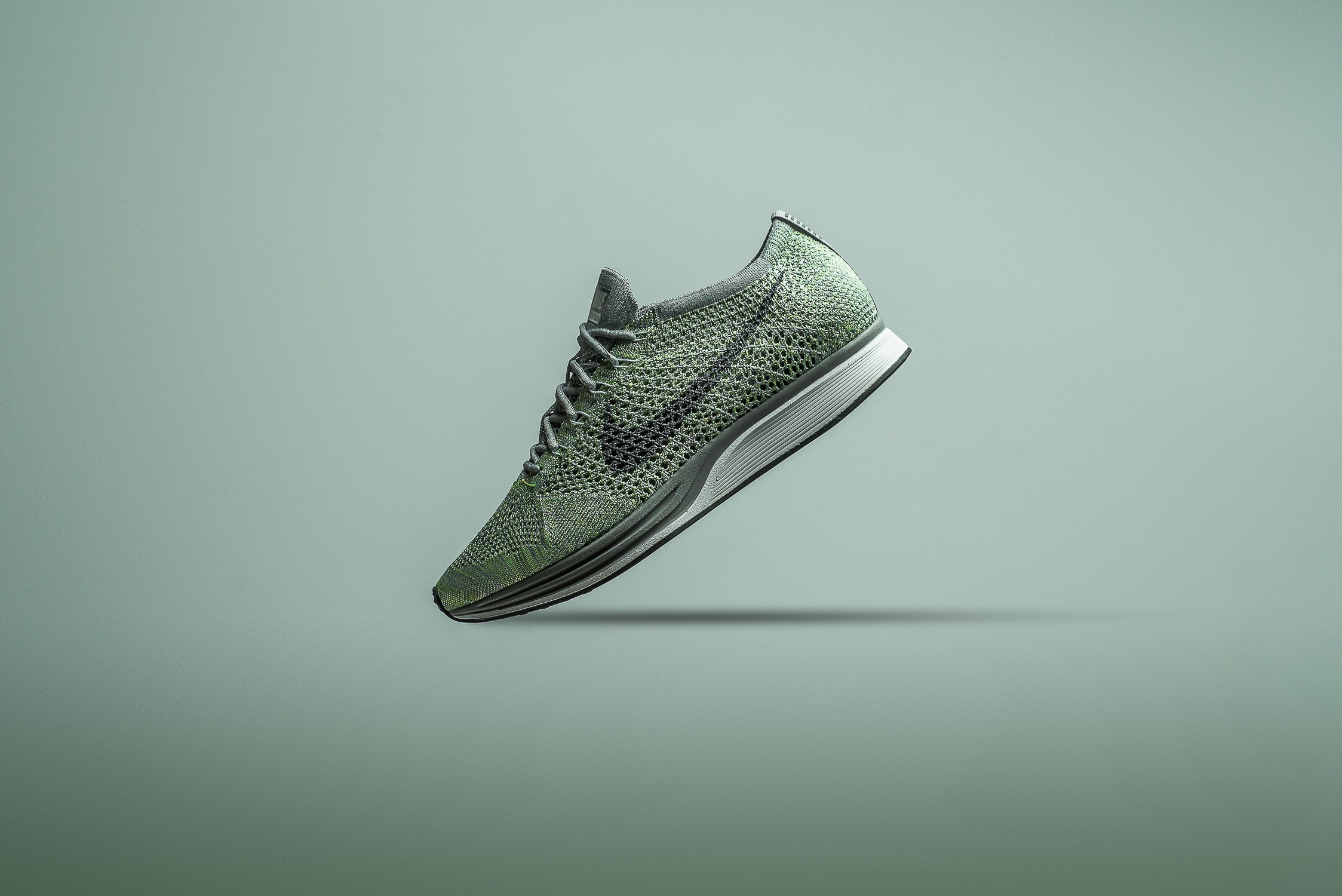 Nike Flyknit Racer “Ghost Green” Closer Look