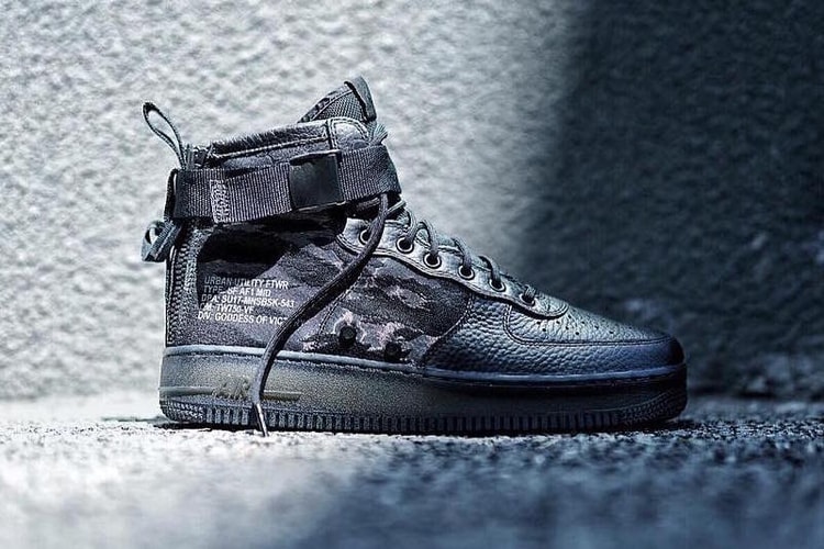 搶先預覽 Nike SF-AF1 Mid 全新「Tiger Camo」配色